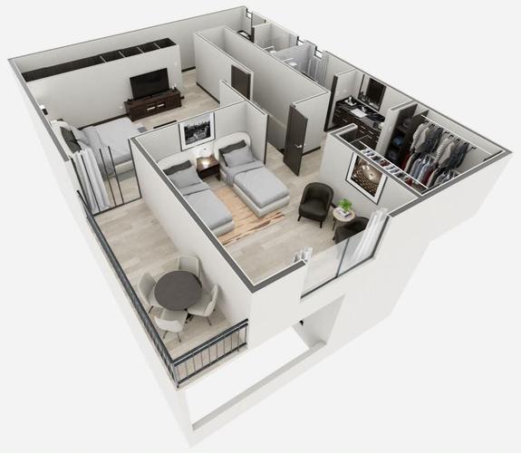 Milán Quo · Piso Scala · imagen de referencia
